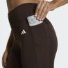 ADIDAS Mallas Largas Optimé Essentials Marrón Café Aurora Mujer