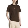 ADIDAS Camiseta Seasonal Essentials 3 Animal Print Marrón Aurora Coffe Mujer