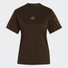 ADIDAS Camiseta Seasonal Essentials 3 Animal Print Marrón Aurora Coffe Mujer