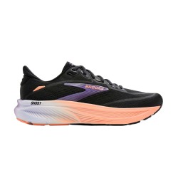 Brooks Zapatilla Running Ghost 18 Negro Rosa Black Mulled Grape Mujer