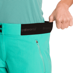 Trangoworld Pantalón Corto Stora Verde Claro Mujer