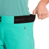 Trangoworld Pantalón Corto Stora Verde Claro Mujer