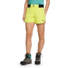 Trangoworld Pantalón Corto Stora Amarillo Mujer