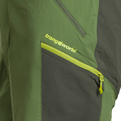 Trangoworld Pantalón Corto Stuor Df Verde Verde Oscuro Hombre