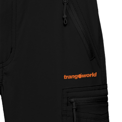 Trangoworld Pantalón Largo Lotta Negro Niño