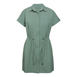 Trangoworld Vestido Odina Gris Azulado Mujer