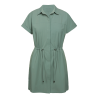 Trangoworld Vestido Odina Gris Azulado Mujer