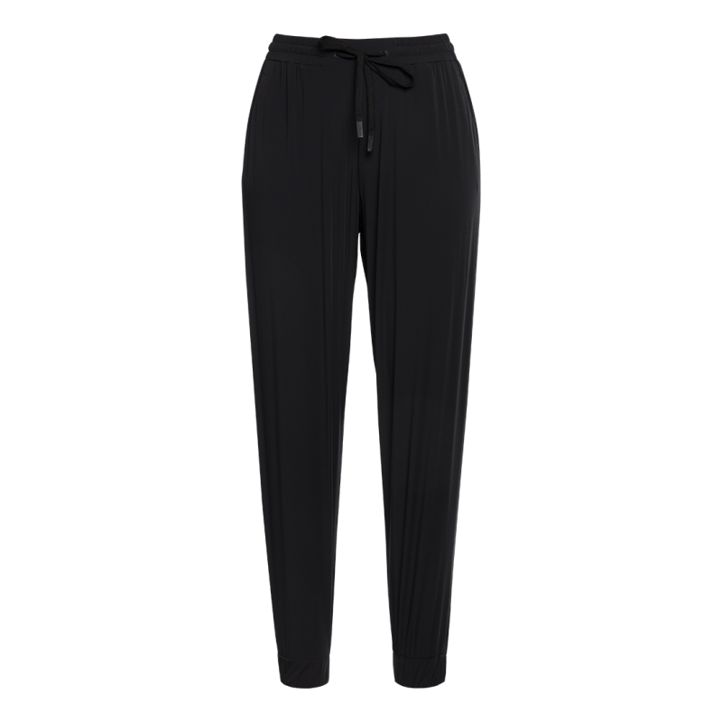 Trangoworld Pantalón Largo Mulle Negro Mujer