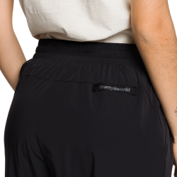 Trangoworld Pantalón Largo Mulle Negro Mujer