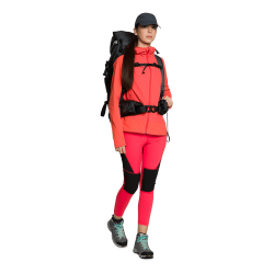 Trangoworld Chaqueta Caillich Df Coral Mujer