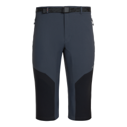 Trangoworld Pantalón Pirata Tanzen Df Antracita Negro Hombre