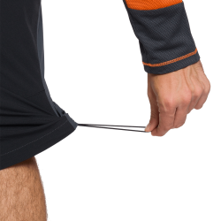 Trangoworld Pantalón Pirata Tanzen Df Antracita Negro Hombre