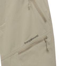 Trangoworld Pantalón Corto Hurdes Beige Niño