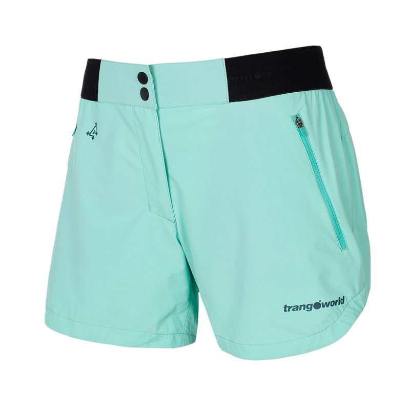 Trangoworld Pantalón Corto Stora Azul Mujer