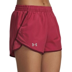 Under Armour Short Running Fly-by 3 Shorts Rojo Mujer
