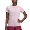Under Armour Camiseta UA Tech Pixelate Rosa Morado Prime Pink Mujer