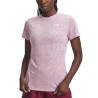 Under Armour Camiseta UA Tech Pixelate Rosa Morado Prime Pink Mujer