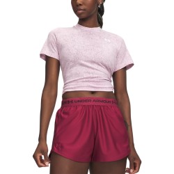 Under Armour Camiseta UA Tech Pixelate Rosa Morado Prime Pink Mujer
