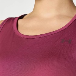 Under Armour Camiseta Tech Knockout Rojo Mujer