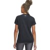 Under Armour Camiseta UA Tech Pixelate Gris Oscuro Mujer