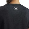 Under Armour Camiseta UA Tech Pixelate Gris Oscuro Mujer