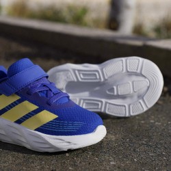 ADIDAS Zapatilla Galaxy 8 El I Azul Amarillo Lucid Blue Frozen Lemon Niño