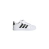 ADIDAS Zapatilla Deportivas Con Velcro Streettalk Blanco Negro Cloud White Core Black Niño
