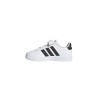 ADIDAS Zapatilla Deportivas Con Velcro Streettalk Blanco Negro Cloud White Core Black Niño