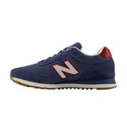 New Balance Zapatilla Casual 515 Blanco Azul Hombre