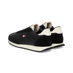 Tommy Hilfiger Zapatilla Casual Retro Runner Archive Negro Black Hombre