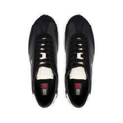 Tommy Hilfiger Zapatilla Casual Retro Runner Archive Negro Black Hombre