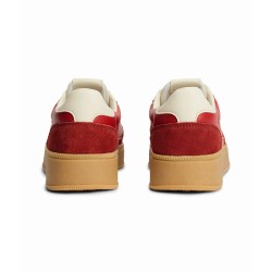 Tommy Hilfiger Zapatilla Casual Greenwich Edge Max Rojo Arizona Red Mujer