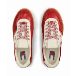 Tommy Hilfiger Zapatilla Casual Greenwich Edge Max Rojo Arizona Red Mujer