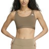 ADIDAS Top Optime Essentials Workout Beige Khaki Six Mujer