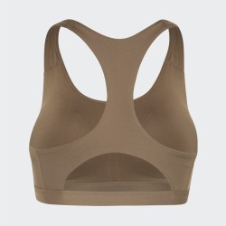 ADIDAS Top Optime Essentials Workout Beige Khaki Six Mujer