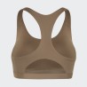 ADIDAS Top Optime Essentials Workout Beige Khaki Six Mujer