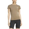 ADIDAS Camiseta Performance Essentials Verde Khaki Six Mujer
