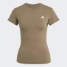 ADIDAS Camiseta Performance Essentials Verde Khaki Six Mujer