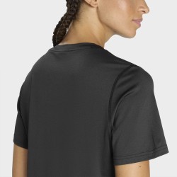 ADIDAS Camiseta Workout Essentials Crew Neck Negro Black Mujer