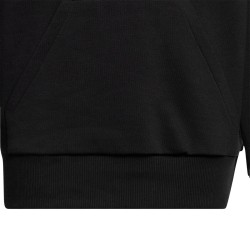 ADIDAS Sudadera Fleece Hoodie Negro Black Niño