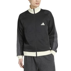 ADIDAS Chaqueta Corte Clásico Piqué Stadium Negro Black Hombre