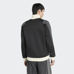 ADIDAS Chaqueta Corte Clásico Piqué Stadium Negro Black Hombre