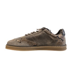 Cetti Zapatilla Casual c-848 Sra Barefoot Marrón Metal Oxido Mujer