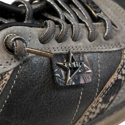 Cetti Zapatilla Casual c-848 Sra Barefoot Marrón Metal Oxido Mujer