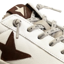 Cetti Zapatilla Casual C-1342 Nobuck Blanco Nature Taupe Hombre