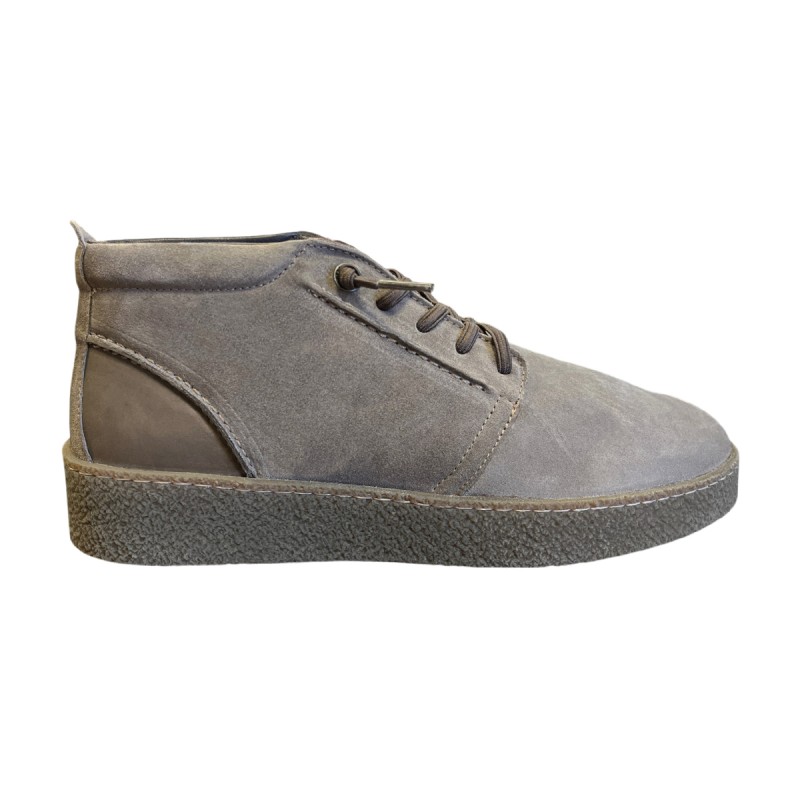 Cetti Zapatilla Casual C-1366 Gris Ante Oxido Hombre