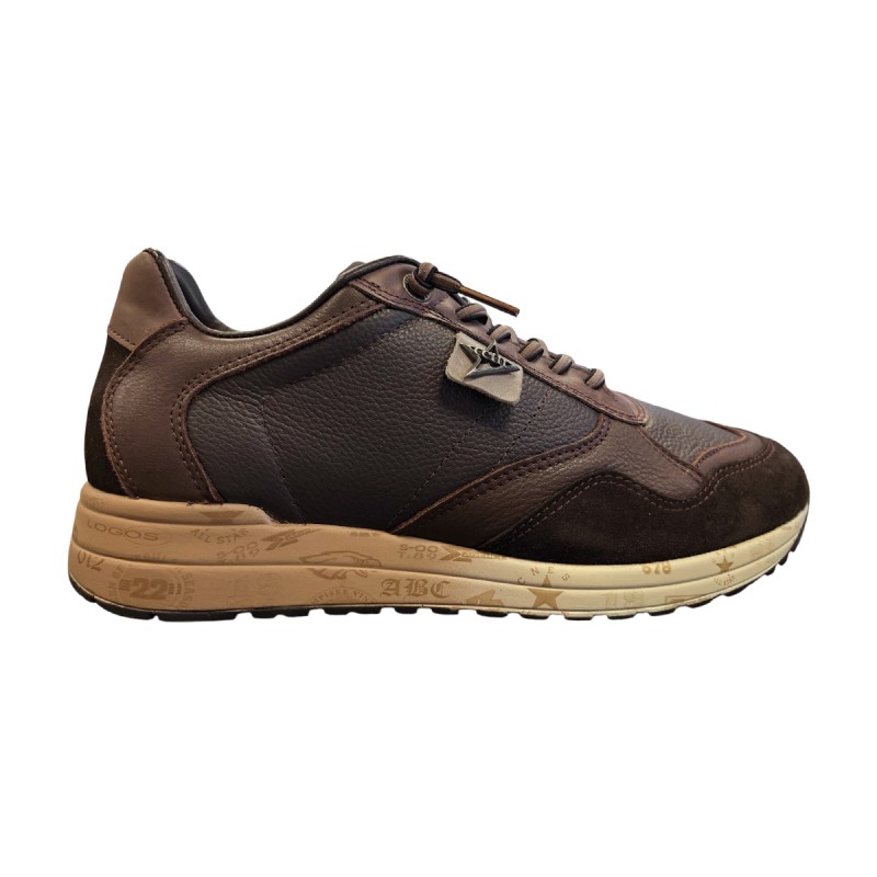 Cetti Zapatilla Casual C-848 XL Ante Marrón Napa Coffee Hombre