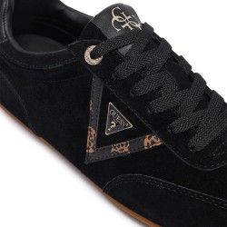 Guess Zapatilla Ante Relli Negro Black Mujer