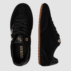 Guess Zapatilla Ante Relli Negro Black Mujer