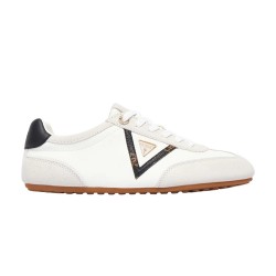 Guess Zapatilla Ante Relli Blanco White Mujer